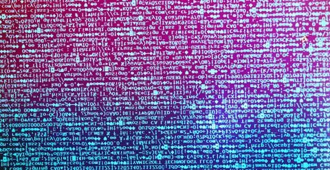 Diagonal dual tone computer code background 스톡 일러스트