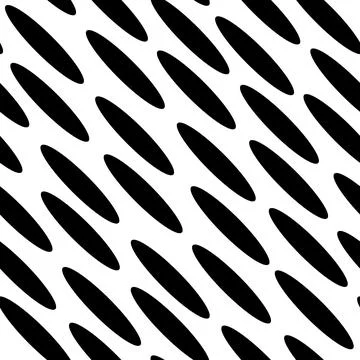 Diagonal ellipse seamless pattern Illustrazione stock