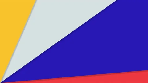 Diagonal fan transition in red, blue, gray and yellow with chroma key Stock Footage 169930094