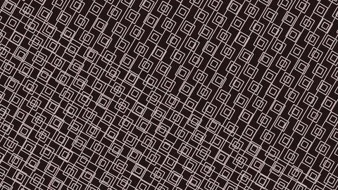 A diagonal field of light pink geometric squares forms a dense repeating patt Иллюстрация