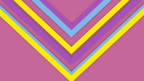 DIAGONAL FLAT COLOR STRIPES Stock Footage 99398904