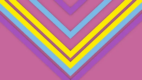 DIAGONAL FLAT COLOR STRIPES Stock Footage 99398909