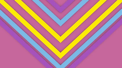 DIAGONAL FLAT COLOR STRIPES Stock Footage 99398913