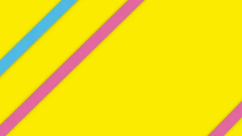 DIAGONAL FLAT COLOR STRIPES Stock Footage 99511138