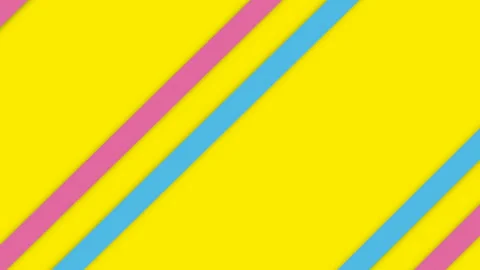 DIAGONAL FLAT COLOR STRIPES Stock Footage 99511143