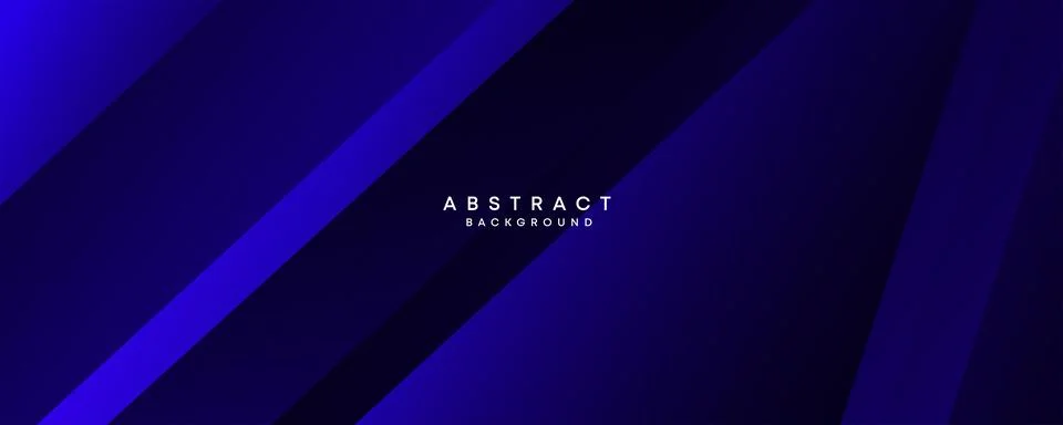 Diagonal geometric overlay layer abstract dark blue banner design background イラスト素材