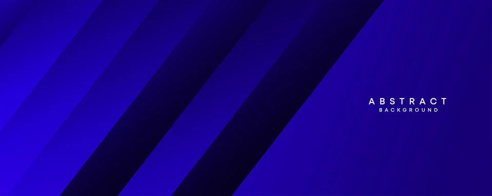 Diagonal geometric overlay layer abstract dark blue banner design background Stock Illustration