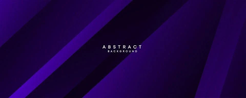 Diagonal geometric overlay layer abstract dark purple banner design background イラスト素材