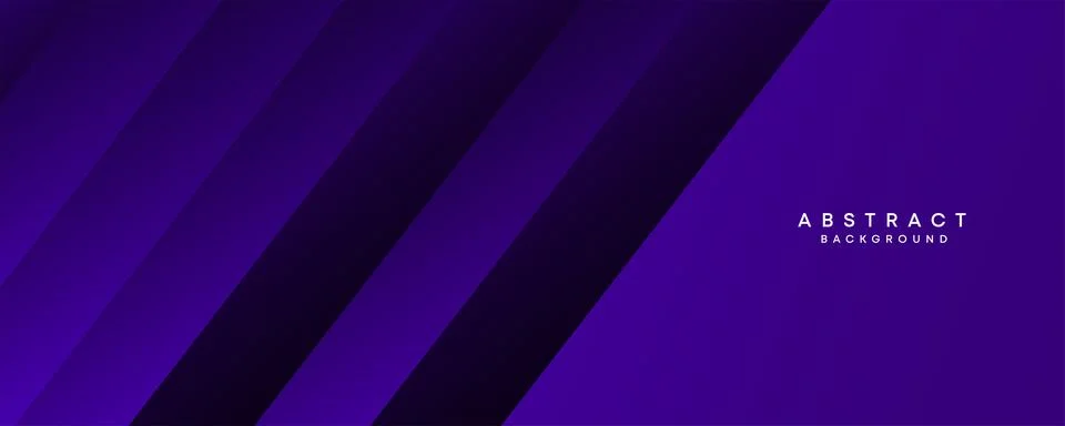 Diagonal geometric overlay layer abstract dark purple banner design background イラスト素材
