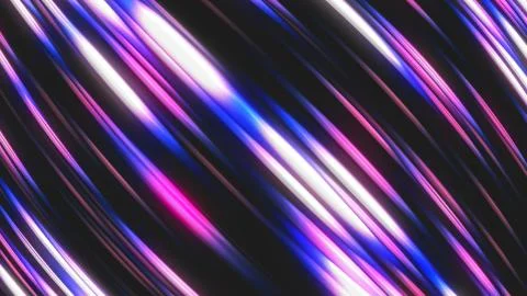 Diagonal glimmer streak, abstract computer generated backdrop, 3D rendering Stock Illustration