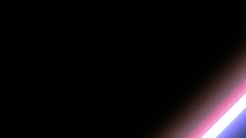 Diagonal Glowing Light Streaks Moving Across a Dark Background with Abstract Stock Footage 338369033