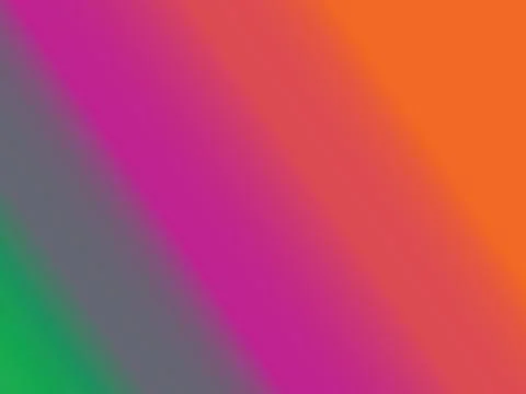 Diagonal gradient background: green, purple, orange 스톡 일러스트