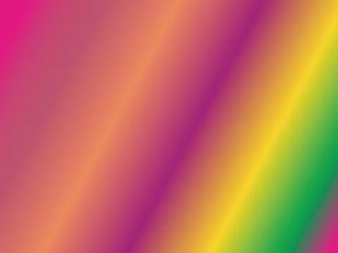 Diagonal gradient background: pink, orange, yellow, green Stock Illustration