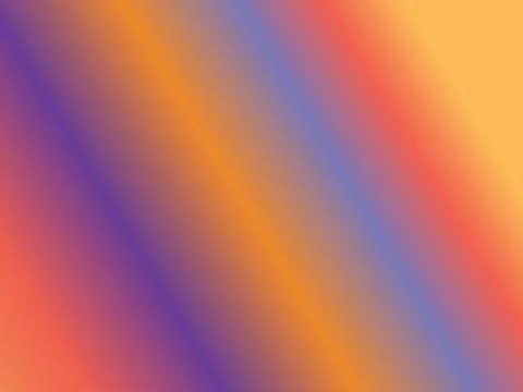 Diagonal gradient background, with purple, orange, and red hues 库存插图