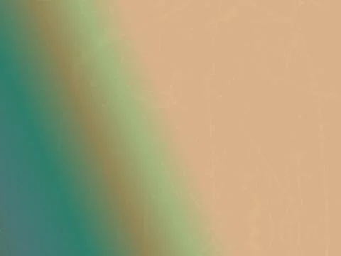 Diagonal gradient background, with teal, peach, and green tones Stock Illustration