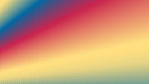 Diagonal gradient background, with yellow, blue, and red hues Stock Illustration