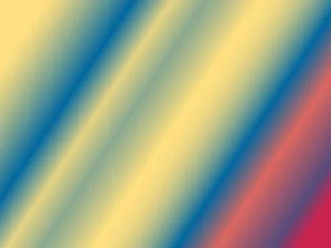 Diagonal gradient background, with yellow, blue, and red hues Illustrazione stock