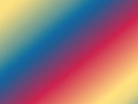 Diagonal gradient background, with yellow, blue, and red hues Stock Illustration