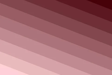 Diagonal gradient of muted rose and deep burgundy stripes Stock Illustration