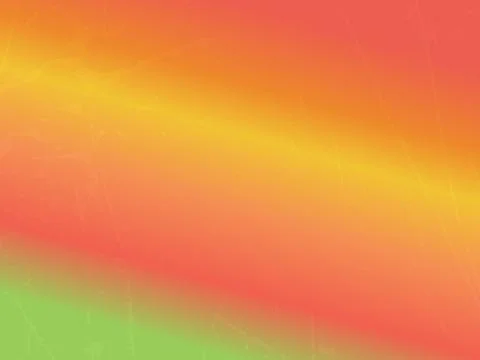 Diagonal gradient of orange, red, and green background Stock Illustration