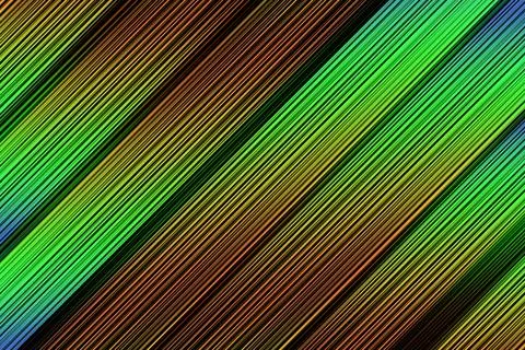 Diagonal Gradient Stripes Abstract Background Green Orange Blue image Stock Illustration