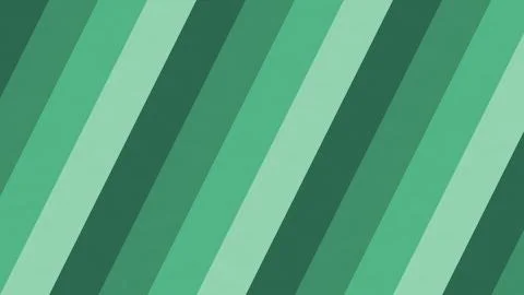 Diagonal gradient stripes green background abstract pattern Stock Illustration