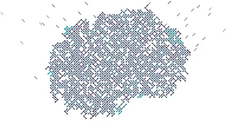 Diagonal Graphic Elements Assemble Macedonia Country Map Stock Footage 327597985