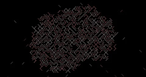 Diagonal Graphic Elements Assemble Macedonia Country Map Stock Footage 327597997