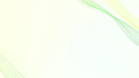 Diagonal Green Gradient Flowing Lines Bright Loop Background Stock Footage 336158967