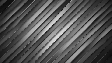 Diagonal grey lines seamless loop abstract 3D animation 4k UHD 3840x2160 Stock Footage 91073562