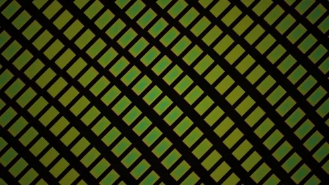 Diagonal grid pattern with green squares. Stock Footage 340015005