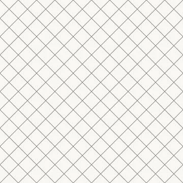 Diagonal grid seamless pattern in line design. diagonal lattice geometric Stock Illustration
