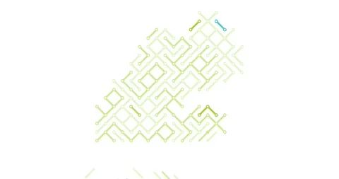 Diagonal Interface Motion Visualizes the Djibouti Map Stock Footage 323828790