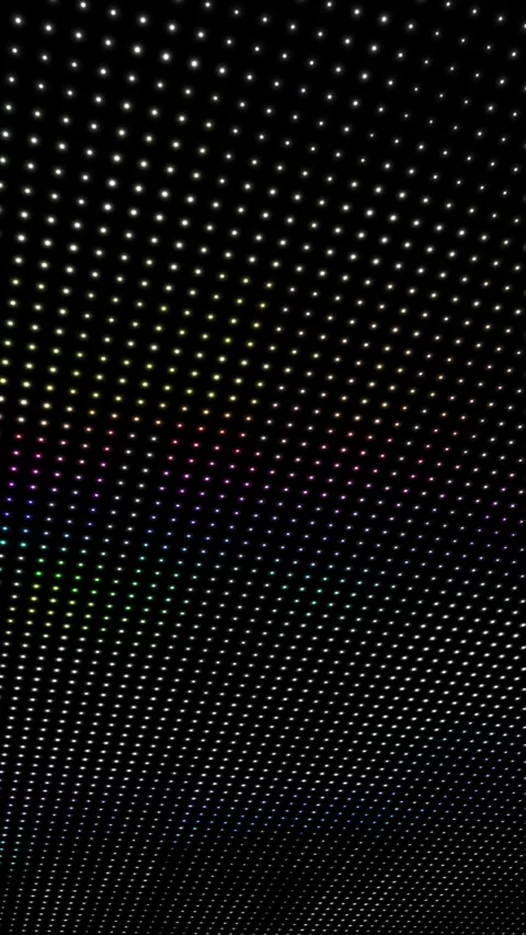 Diagonal light patterns glowing on dark textured screen Video stock 294422806