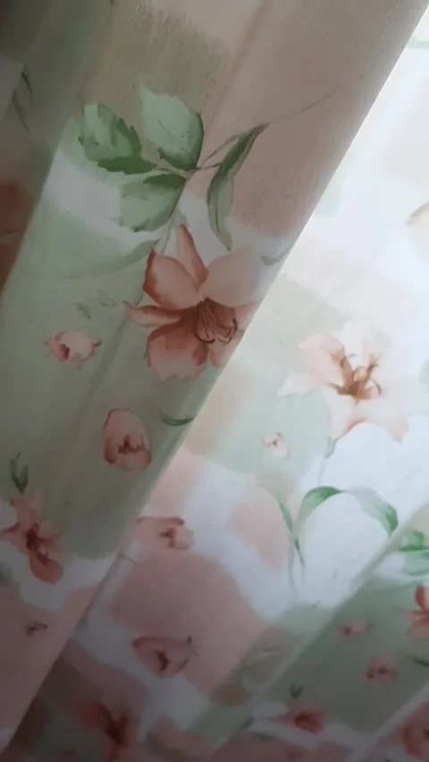 Diagonal Light View on Curtain Video stock 243001713