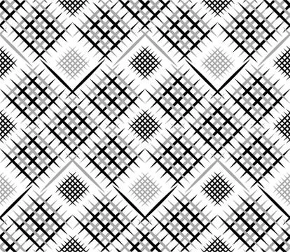 Diagonal line gride seamless texture vector fabric Stock Illustration