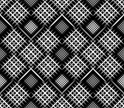 Diagonal line gride seamless texture vector fabric Stock Illustration
