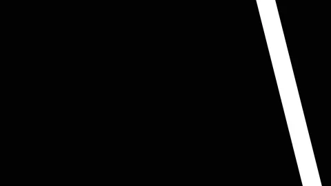 Diagonal Line Mask Spinning Into View Stock Footage 143909771