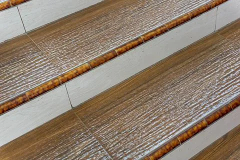 Diagonal lines of ceramic tile texture for abstract background Stock Photos