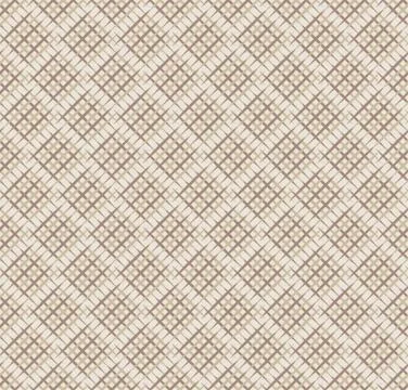 Diagonal lines gride seamless texture, vector fabric pattern background Stock Illustration