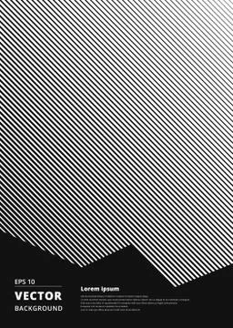 Diagonal lines white pattern. Seamless texture. Repeat stripes pattern. Vecto Stock Illustration