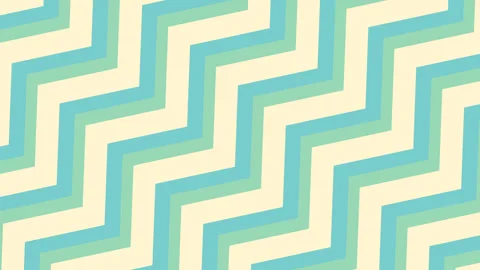 Diagonal Movement with a Zigzag Pattern Background Video Video stock 332486054