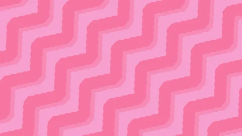 Diagonal Movement with a Zigzag Pattern Background (Pink) Stock Footage 332487422