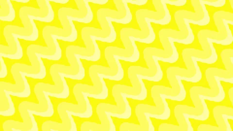 Diagonal Movement with Zigzag Pattern Background (Yellow) Stock Footage 332488325