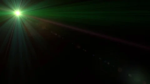 Diagonal Moving lens flare effect on bla... | Stock Video | Pond5