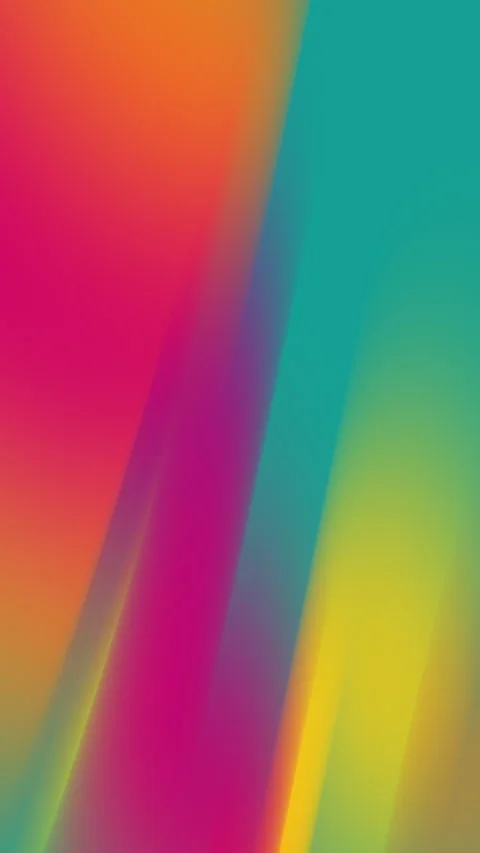 Diagonal multicolored blurred lines create vibrant abstract art. Stock Footage 299682912