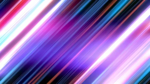 Diagonal Multicolored Light Streaks  Seamless Loop Animation Stock Footage 321810304