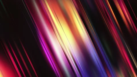 Diagonal Neon Light Streak Glitch Background Seamless Loop Vídeo Stock 328274665