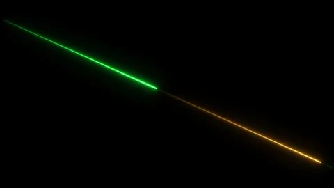 Diagonal neon lights move across screen Stock Footage 330759752