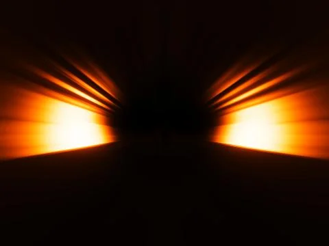 Diagonal orange rays bokeh background 스톡 일러스트